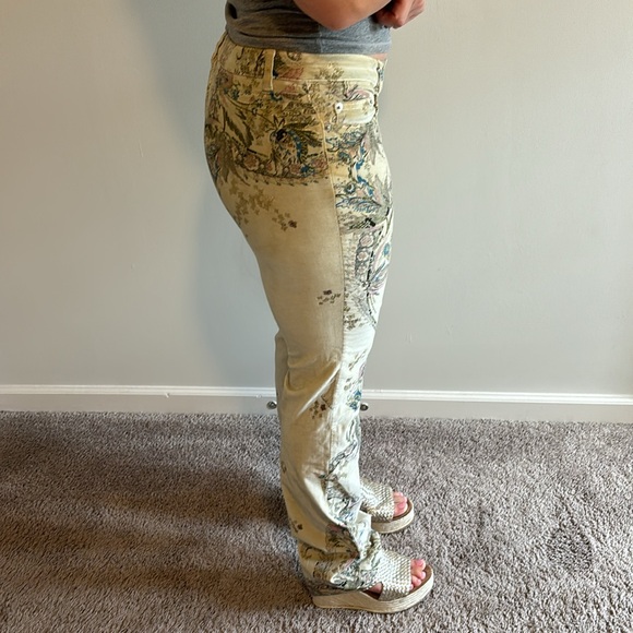 Vintage Roberto Cavalli (Designer for Taylor Swift) 🫶🏻 rock star pants small - Picture 6 of 15